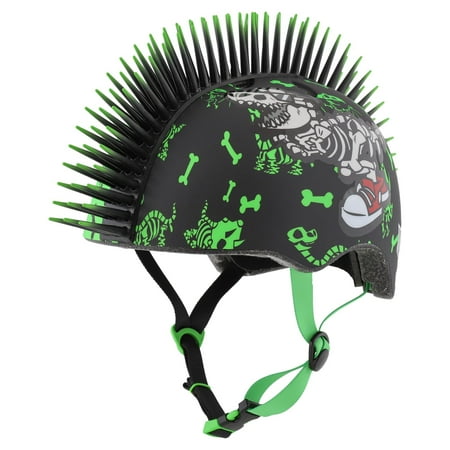 Raskullz Radasaurus Mohawk Bicycle Helmet, Toddler 3+ (48-52cm)