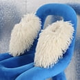 thumbnail image 2 of Wensltd Women's Winter Slippers Casual Indoor and Outdoor Warm Shoes Closed Toe Solid Color Flat Shoes, 2 of 9