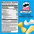 thumbnail image 2 of Pringles Mingles Sharp White Cheddar and Ranch Puffed Snacks - 5.5 oz (Pack of 2), 2 of 5