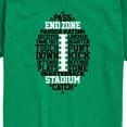thumbnail image 2 of Instant Message - Football Pharses - Toddler Boys Short Sleeve Graphic T-Shirt, 2 of 5