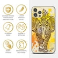 thumbnail image 4 of Case Yard iPhone-12-Pro-Max Case Clear Soft & Flexible TPU Ultra Low Profile Slim Fit Thin Shockproof Transparent Bumper Protective Cover Drop Protective Cell Phone Cases (Elephant Stain), 4 of 8