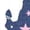 HEATHER NAVY, variant on - Saddle Up Cowgirl Girls' Fitted Short Sleeve Graphic T-Shirt