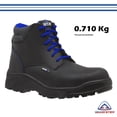 thumbnail image 2 of Zapato de Seguridad WSM, Ergonómico y cómodo. Con casquillo de Policarbonato. Bota Industrial y multifuncional. Es un calzado de trabajo dieléctrico y antiderrapante. Est. 2953-DH WSM  2953-DH Negro Talla 29, 2 of 7