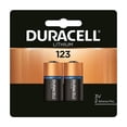 thumbnail image 2 of Duracell Lithium CR123A CR123 123A 3V 10 Batteries, 2 of 5