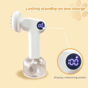 PATPET Automatic Foaming Dog Bath Brush Soft Massage Shampoo Dispenser For Pets