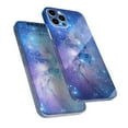 thumbnail image 6 of DesignSkinz Blue & Purple Mixed Universe Full-Body Skin Decal Wrap Cover for iPhone 15 Pro, 6 of 9