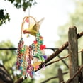 thumbnail image 4 of Shisuyan Parrot Bell Chewing Toy Bird Bite Swing Toy Cotton Rope 1Pcs, 4 of 8