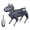 Black, variant on Remote Control Robot Dog Toy with Spray Function, Interactive Electronic Pet Puppy for Kids, Rechargeable RC Robotic Dog, Educational STEM Gift for Boys and Girls