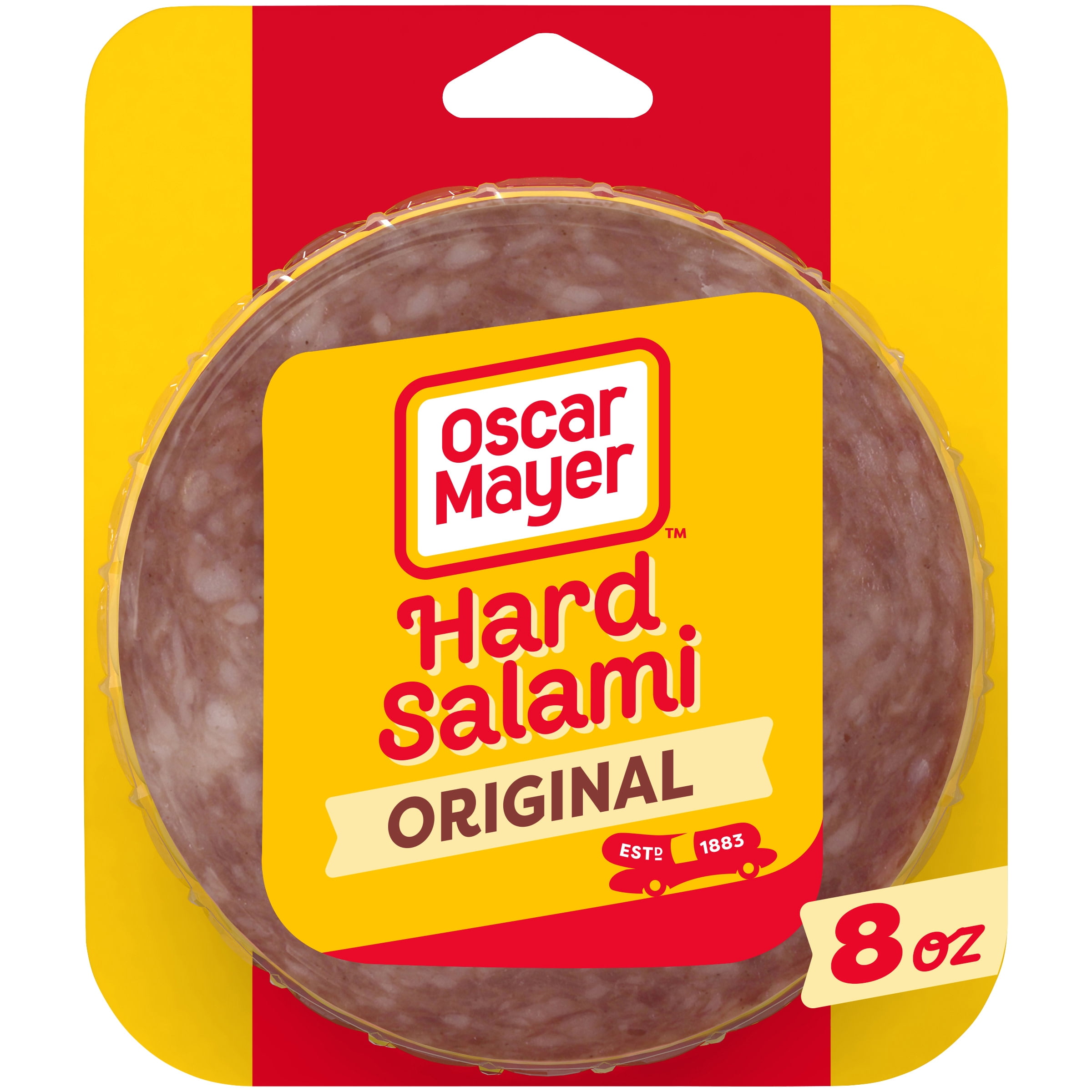 Oscar Mayer Hard Salami Deli Lunch Meat, 8 oz Package