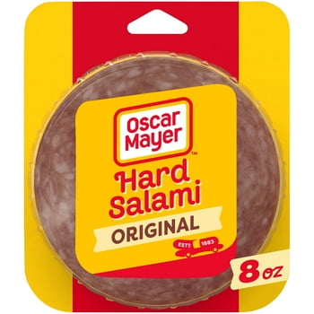 O Mayer Hard Salami Deli Lunch Meat, 8 oz Package