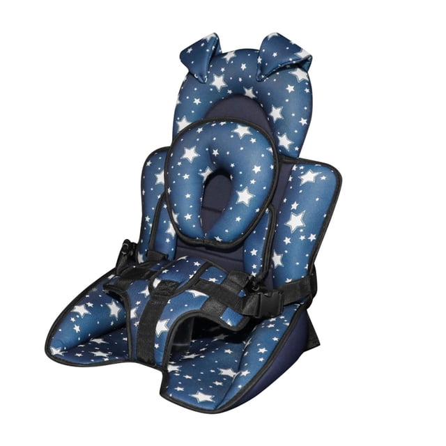 Inserto de asiento de coche para niños Inserto de asiento de coche para niños Suave Cómodo Portátil Ajustable Bebé Cochecito Cojín del asiento del coche Insertar para silla de bebé