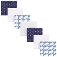 thumbnail image 1 of Hudson Baby Unisex Baby Cotton Flannel Receiving Blankets Bundle Boy Elephant One Size, 1 of 1