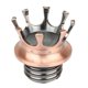 thumbnail image 1 of de de de motocicleta estilo corona se adapta a 883 1200 Bronce kusrkot Tapón de gasolina del tanque de combustible, 1 of 7