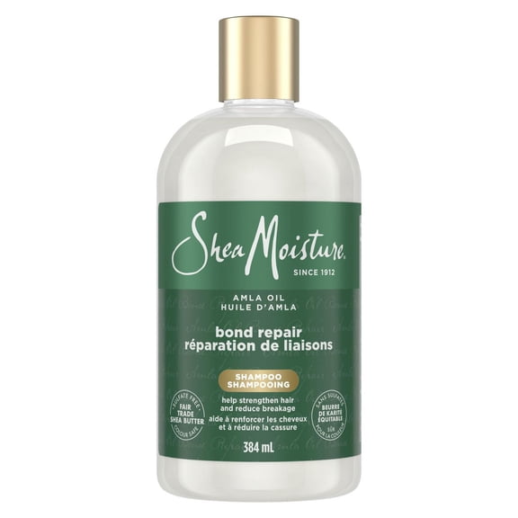 SheaMoisture Amla Oil Bond Repair Shampoo with Restorative Hydroplex Infusion to Strengthen Hair