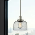 thumbnail image 2 of 916-1S-SN-G72 Innovations Lighting Ballston Urban - 1 Light Bell Mini Pendant In IndustrialStyle-10 Inches Tall and 8 Inches Wide-Brushed Satin Nickel, 2 of 7