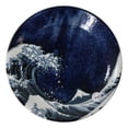 thumbnail image 6 of Set Of 5 Made In Japan Hokusai Great Wave Of Kanagawa 10"D Round Dinner Plates, 6 of 9