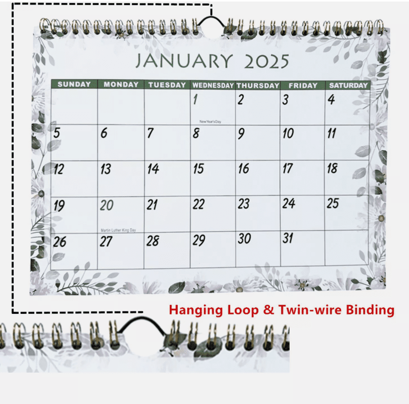 2025-wall-calendar-12-months-wall-calendars-annual-planner-11-x-9-large-print-january-to-december-walmart-com