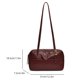 thumbnail image 3 of Bolso Hombro para Mujer Con Boston Tote Bag Cuero PU El () Rojo, 3 of 3