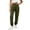 Army Green -AC03, variant on Womens Sweatpants Petite Fleece Lounge Elastic Waisted Pants Tapered Lightweight Trousers with Pockets for Fall Winter Light Gray L