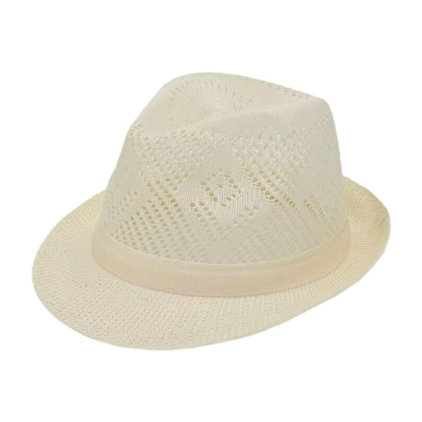 Sombrero de playa ahuecado jinwen verano para acampar viajar deportes al aire libre
