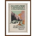 thumbnail image 2 of Art.com Glenwood Springs, Colorado - Health Resort Poster No. 1 Art Print by Lantern Press, Brown Frame Wall Art, 21" x 29", 2 of 5