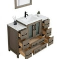 thumbnail image 6 of Vanity Art 48" Single Sink Freestanding Bathroom Vanity Set with Ceramic Top and Mirror, 6 of 8