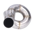 thumbnail image 3 of Exhaust Mid Pipe,Exhaust Mid Pipe Slip Motorcycle Parts Muffler Middle Pipe Convenient Use, 3 of 8