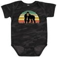 thumbnail image 3 of Inktastic Gorilla Retro Sunset Jungle Animal Boys or Girls Baby Bodysuit, 3 of 5