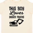 thumbnail image 4 of Inktastic This Boy Loves Digger Trucks Construction Boys Toddler T-Shirt, 4 of 5