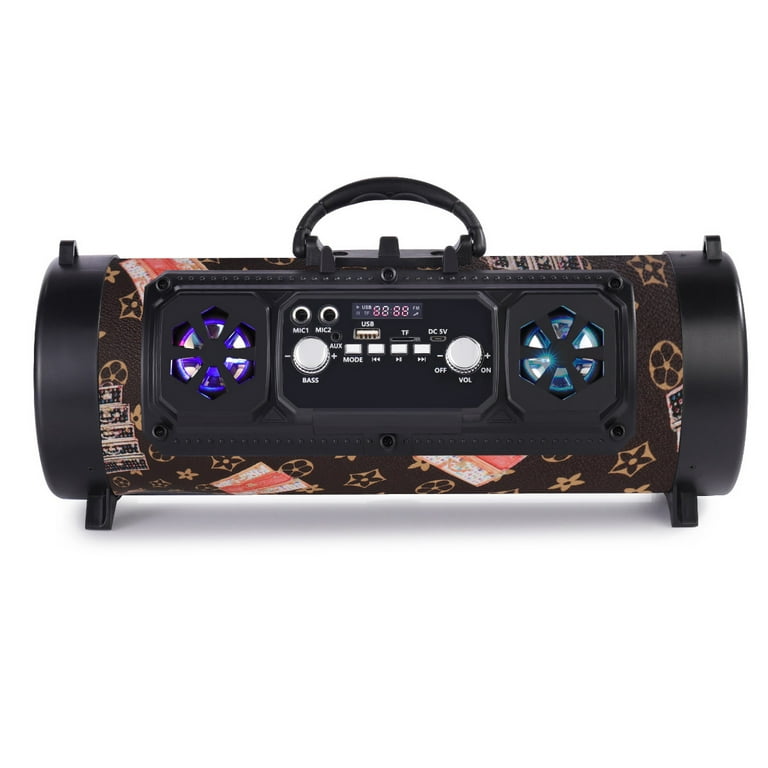 40W TWS Outdoor Waterproof Portable Speakers High Power Bluetooth Speaker  Wireless Sound Column Subwoofer Music Center 3D Stereo 