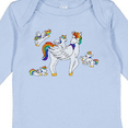 thumbnail image 4 of Inktastic Cute Unicorn Family Boys or Girls Long Sleeve Baby Bodysuit, 4 of 5