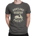 thumbnail image 3 of Portland Scooter Society T-shirt Color Men's -SelectDesign, 3 of 4