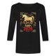 thumbnail image 5 of TaTaai Womens New Year Celebration 2026 Print Three Quarter Sleeve Top Round Neck Casual Blouse Holiday Festival Party Wear Gift, 5 of 5