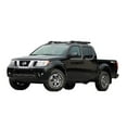thumbnail image 3 of For 2005-2021 Nissan Frontier 4DR Cross Bar Roof Rack Rail Black Cap Aluminum, 3 of 7