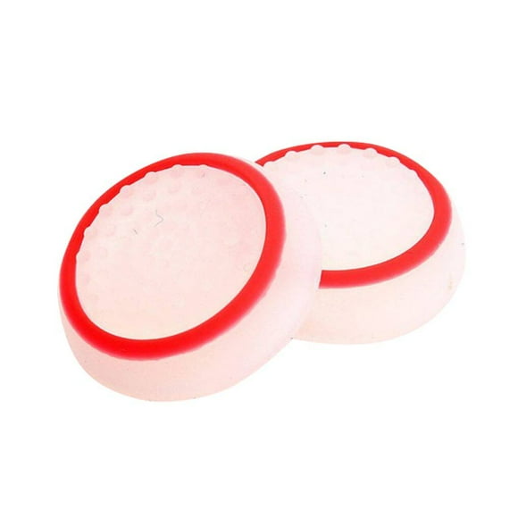kurtrusly Replacement For P3/P4/XBOX 360/ONE Gamepad Thumbsticks Cover Silicone Noctilucent Joystick Cap