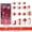 C, variant on 31pcs Set Christmas Candy Pendant Painteds Xmas Tree Decoration with Ribbon for Home & Party