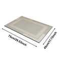 thumbnail image 5 of Diatomaceous Earth Bath Mat - 18x30 Inch Ultra Thin Quick Dry Bathroom Rug - Non Rubber Backing Super Absorbent Shower Mat That Fits Under Doors - Easy Care Washable Gray Bathroom Floor Mat, 5 of 6