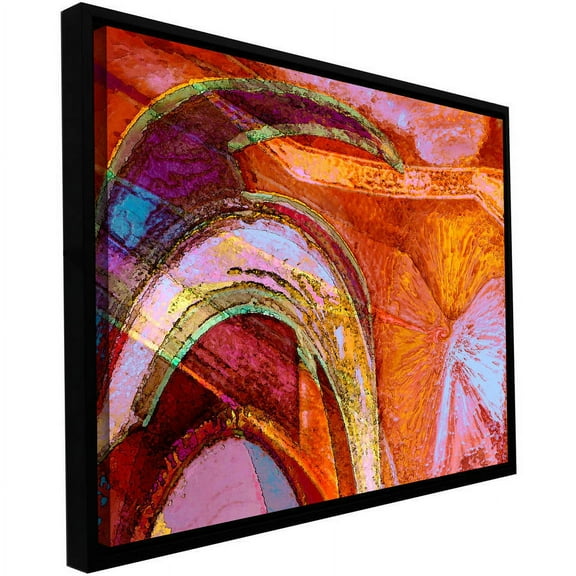 ArtWall Dean Uhlinger "Ne The" Floater Framed Gallery-Wrapped Canvas