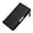 Black, variant on Long Wallets for Men Women Leather RFID Blocking Bifold Purse Clutch Tote with Zipper Pocket Khaki