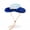Blue, variant on Summer Outdoor Multi-Color Fisherman Hat, Wide Brim Bucket Hat with String for Men Vacation Camping Surfing