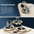 thumbnail image 4 of Smasener Camera Lens Protector for iPhone 14 Pro/iPhone 14 Pro Max 2022 Release (NOT for iPhone 14/14 Plus), Scratch Resistant, High Definition, Case Friendly, 4 of 7