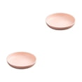 thumbnail image 2 of bedienty Unbreakable Anti-Drop Round Plate Nordic Style Dishes Smooth Edge Solid Color Plates Dinnerware Accessory Pink 21cm 2Set, 2 of 6