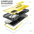 thumbnail image 6 of FITO For Moto G Stylus 5G 2024 Case, Phone Case with Screen Protector and Kickstand (Yellow), 6 of 7