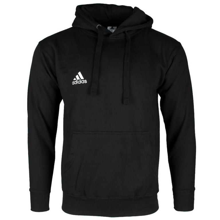 produceren aanvulling terugtrekken Adidas Men's Logo Long Sleeve Front Pocket Coref Pullover Hoodie Black M -  Walmart.com