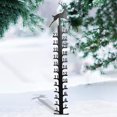 thumbnail image 4 of Snow Measuring Stick Outdoor, 24 Inch Snowfall Measuring Gauge Metal Snowflake Iron Art Snow Gauge, Thicken Upgraded Windproof Snowfall Measuring Gauge Snow Ruler for Yard, Lawn, Garden, 4 of 8