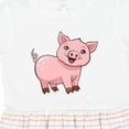 thumbnail image 4 of Inktastic Cute Pig Girls Toddler Dress, 4 of 5