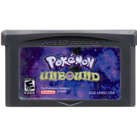 Pokemon Unbound US Game Boy Advance GBA 32-bit
