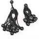thumbnail image 1 of 20cm y 15cm Carpa Lona Bola Bungee Cord Ties Cuerdas, 24 Piezas Negro TUNC Sencillez, 1 of 5