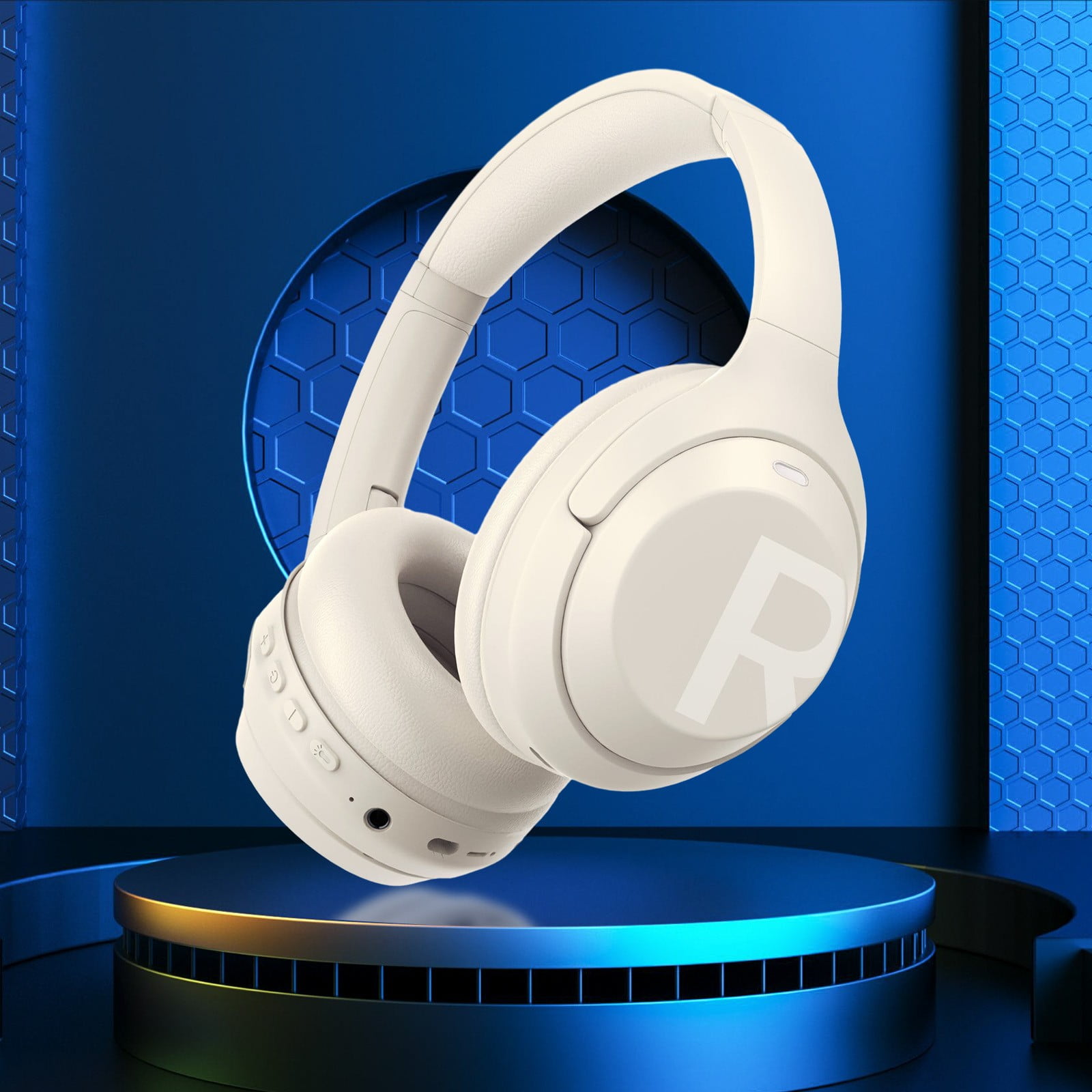 Airpow Bluetooth Earphone Wireless Headphones Stereo Foldable Sport Earphone Microphone Headset Handfree Clearance Items