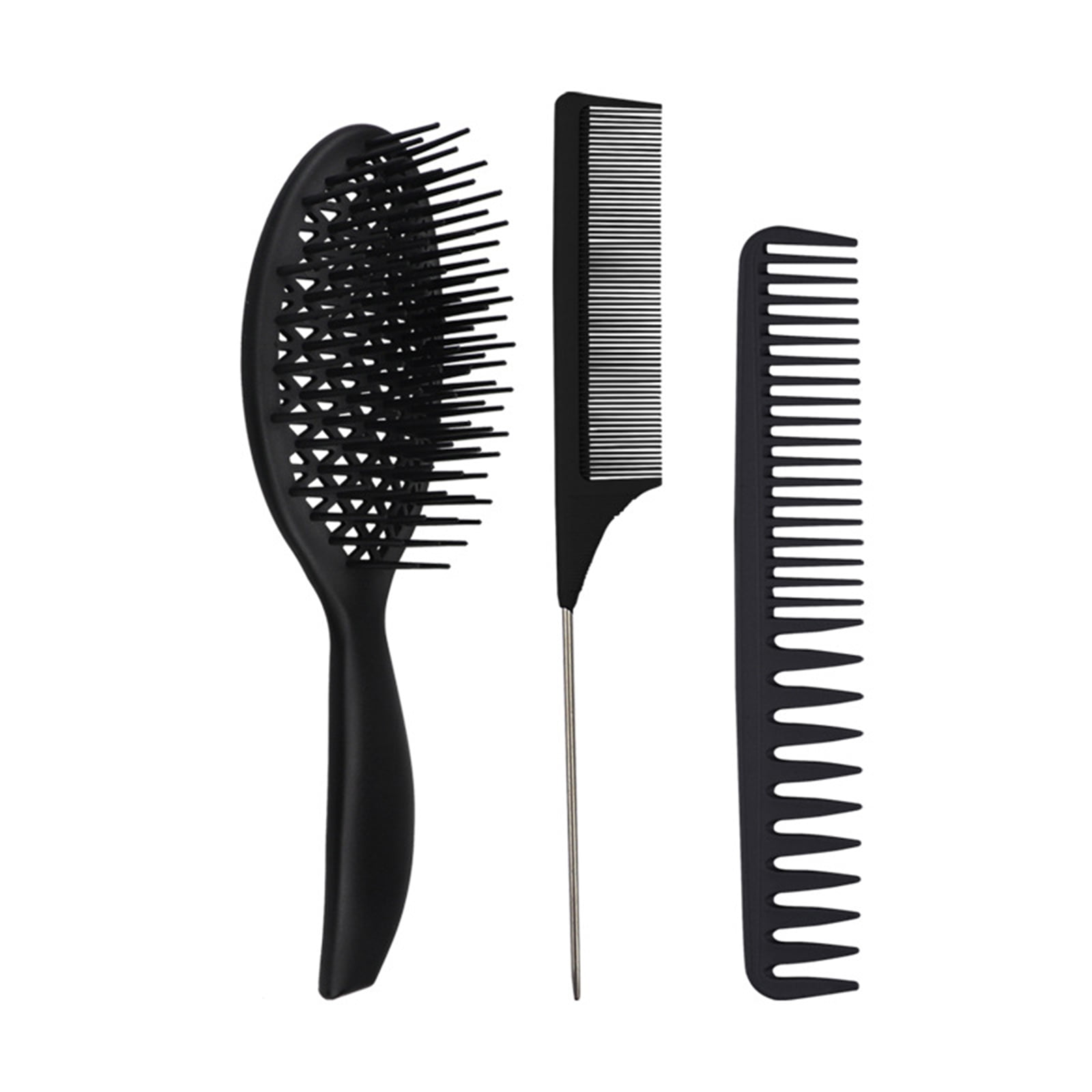 Hair Brush Detangling Brush Scalp Massage Hair Comb Orange: Buy Online At  Best Prices In Pakistan | Hair Brush Detangling Brush Scalp Massage Hair  Comb Black 